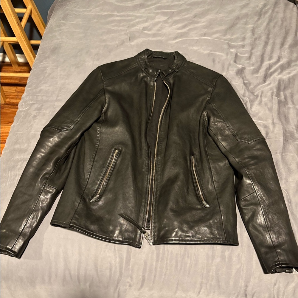 All saints Cora Leather Jacket
Size Large